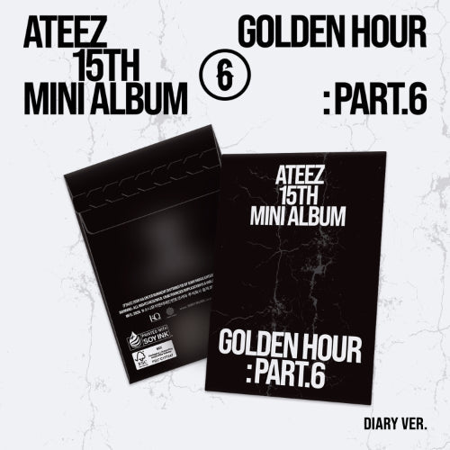 [PRE ORDER] ATEEZ -  [GOLDEN HOUR Part.6]   (POCAALBUM Ver.) DH GLOBAL
