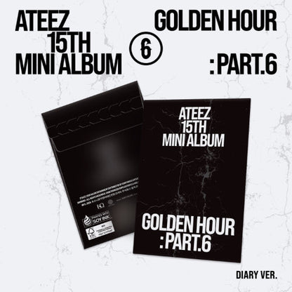[PRE ORDER] ATEEZ -  [GOLDEN HOUR Part.6]   (POCAALBUM Ver.) DH GLOBAL