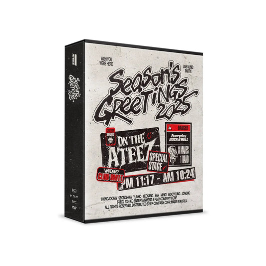 ATEEZ- 2025 SEASON’S GREETINGS KAEPJJANG SHOP (캡짱 숍)