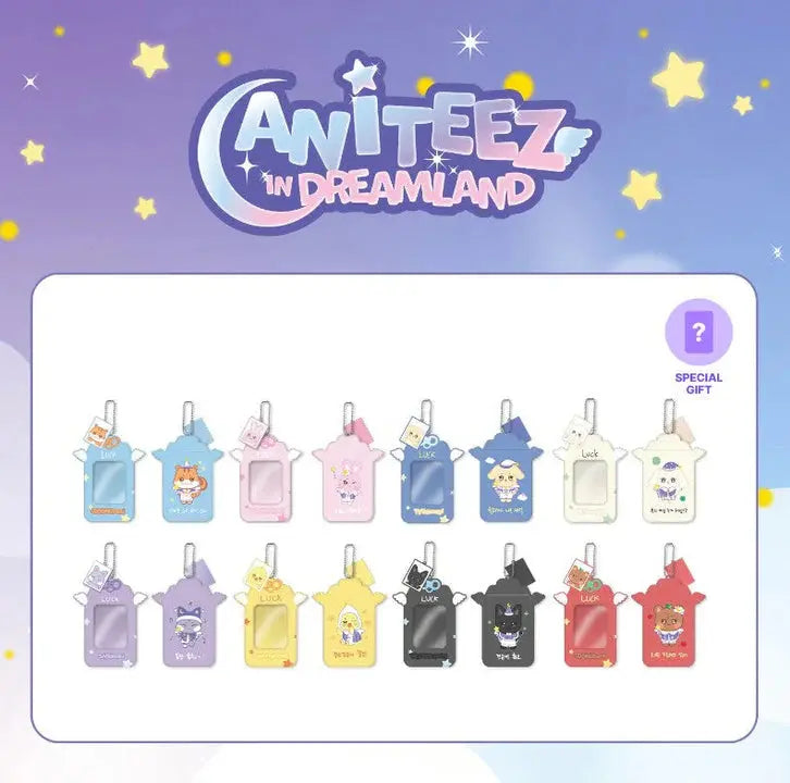 [PRE ORDER] ATEEZ - ANITEEZ IN DREAMLAND Pop Up (Official MD)  Photocard Holder - KAEPJJANG SHOP (캡짱 숍)