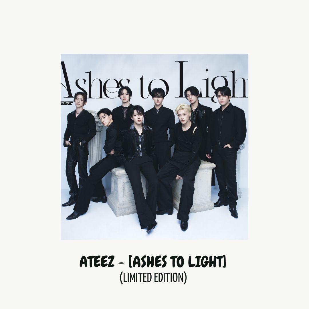 [PRE ORDER] ATEEZ -  [Ashes To Light]  (Limited Edition /  w DVD) KAEPJJANG SHOP (캡짱 숍)