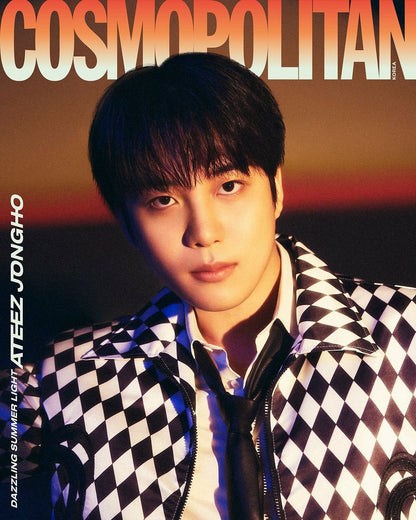 [PRE ORDER] COSMOPOLITAN MAGAZINE KOREA (2024 July Issue) /  COVER : ATEEZ -