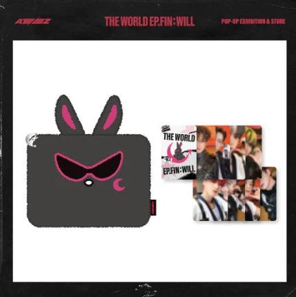 ATEEZ -THE WORLD EP.FIN WILL (Official MD) - MITO POUCH - KAEPJJANG SHOP (캡짱 숍)