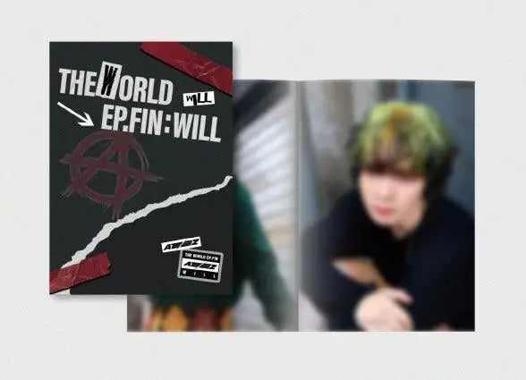 ATEEZ -THE WORLD EP.FIN WILL (Official MD) - POP UP EXHIBITION MINI BOOK - KAEPJJANG SHOP (캡짱 숍)