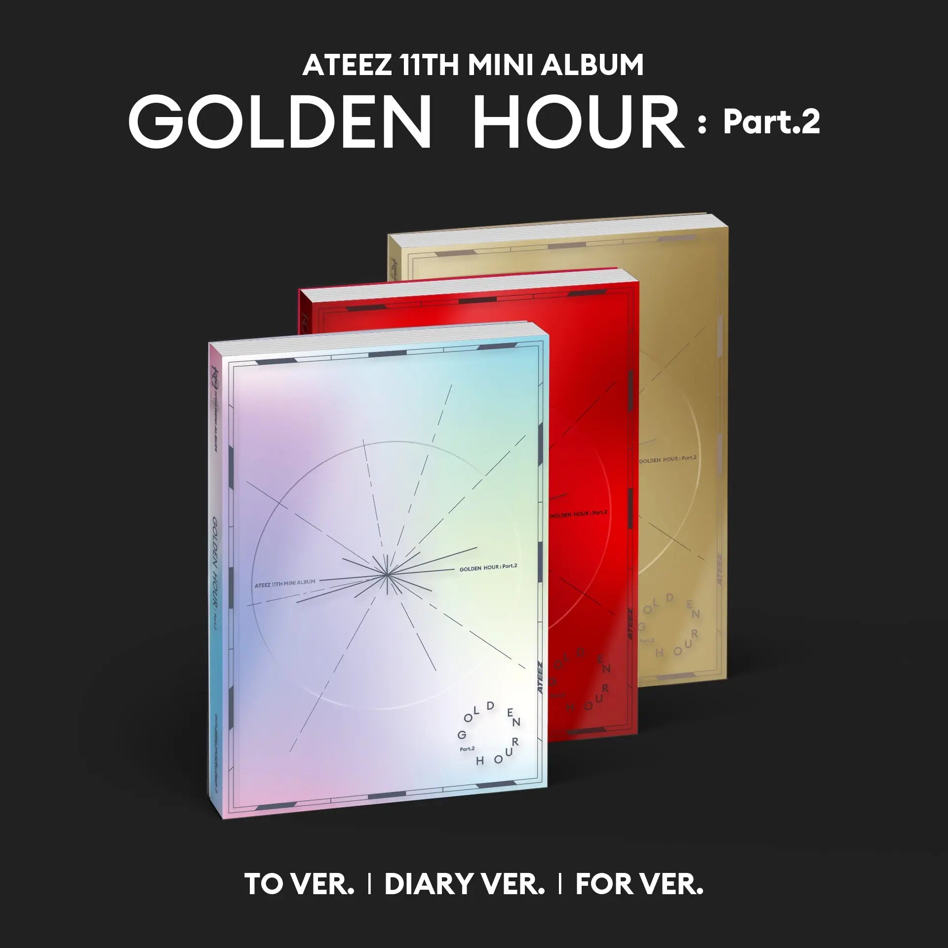 ATEEZ - [GOLDEN HOUR PART.2] KAEPJJANG SHOP (캡짱 숍)