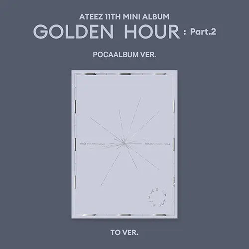 ATEEZ - [GOLDEN HOUR PART.2] (POCAALBUM Ver.) KAEPJJANG SHOP (캡짱 숍)