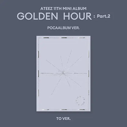 ATEEZ - [GOLDEN HOUR PART.2] (POCAALBUM Ver.) KAEPJJANG SHOP (캡짱 숍)
