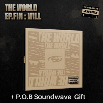 ATEEZ - [THE WORLD EP. FIN : WILL] (+ P.O.B SOUNDWAVE) - KAEPJJANG SHOP (캡짱 숍)