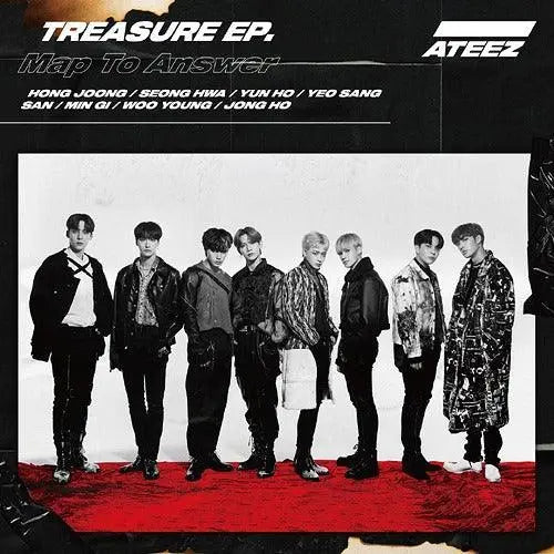ATEEZ - [TREASURE EP. Map To Answer] (Type A) - KAEPJJANG SHOP (캡짱 숍)