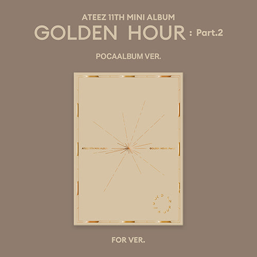 ATEEZ - [GOLDEN HOUR PART.2] (POCAALBUM Ver.) 