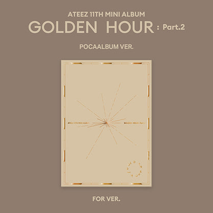 ATEEZ - [GOLDEN HOUR PART.2] (POCAALBUM Ver.) 