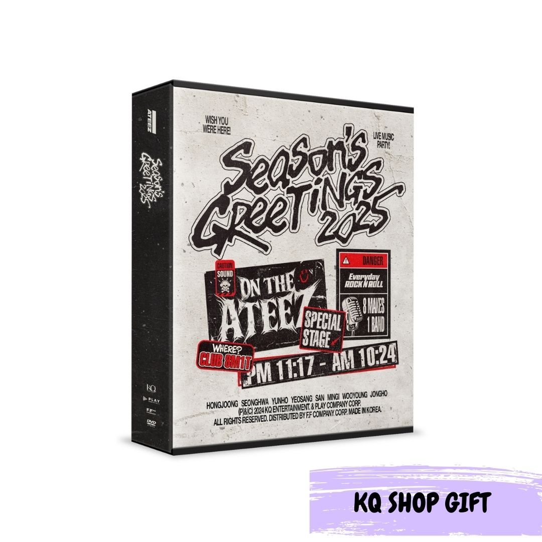 ATEEZ- 2025 SEASON'S GREETINGS (POB KQ SHOP GIFT)