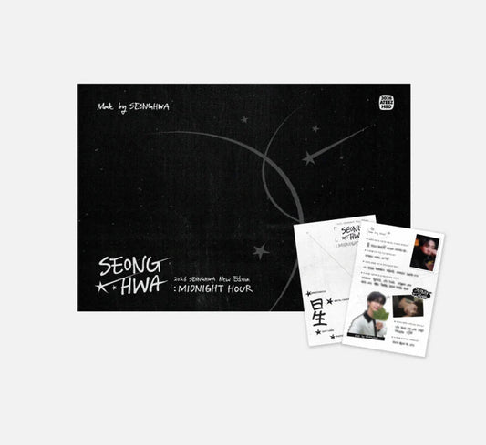 [PRE ORDER] SEONGHWA  - [MIDNIGHT HOUR] KAEPJJANG SHOP (캡짱 숍)