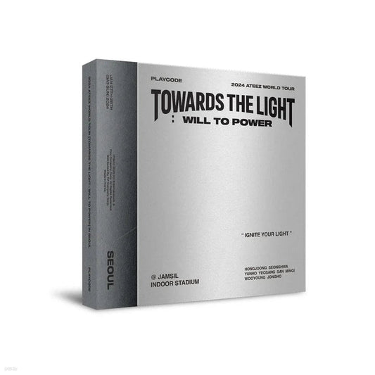 [PRE ORDER] ATEEZ -  [TOWARDS THE LIGHT : WILL TO POWER In SEOUL] 2024 World Tour PLAYCODE KAEPJJANG SHOP (캡짱 숍)