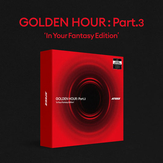 [PRE ORDER] ATEEZ - [GOLDEN HOUR PART.3] (In Your Fantasy)   (HELLO82 Exclusive.) KAEPJJANG SHOP (캡짱 숍)
