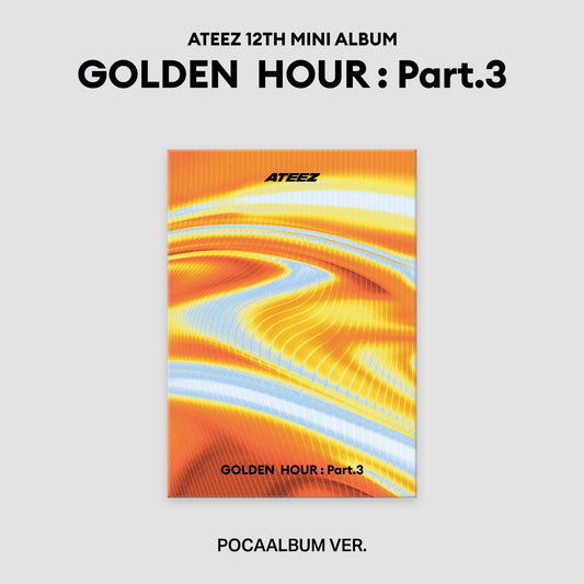 [PRE ORDER] ATEEZ - [GOLDEN HOUR PART.3] (POCAALBUM Ver.) KAEPJJANG SHOP (캡짱 숍)