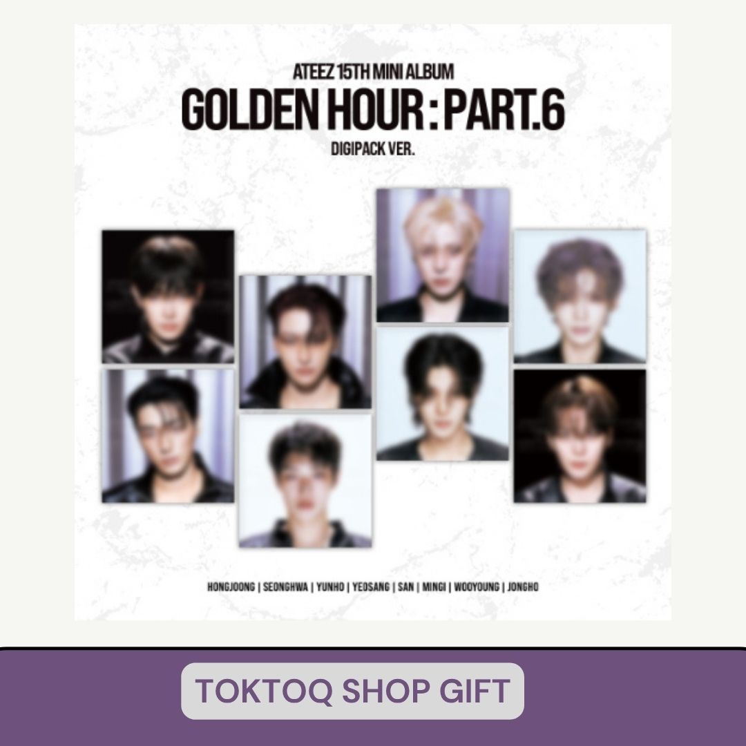 [PRE ORDER] ATEEZ -  [GOLDEN HOUR Part.6]  (DIGIPACK Ver.) DH GLOBAL