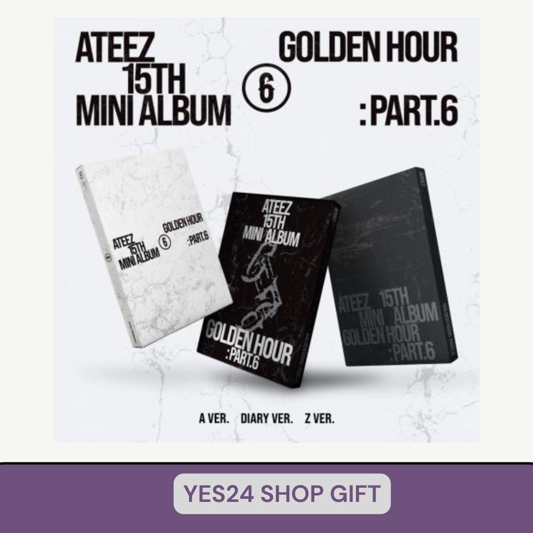 [PRE ORDER] ATEEZ -  [GOLDEN HOUR Part.6] (P.O.B YES24) DH GLOBAL