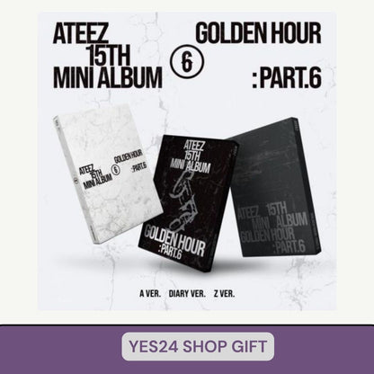 [PRE ORDER] ATEEZ -  [GOLDEN HOUR Part.6] (P.O.B YES24) DH GLOBAL