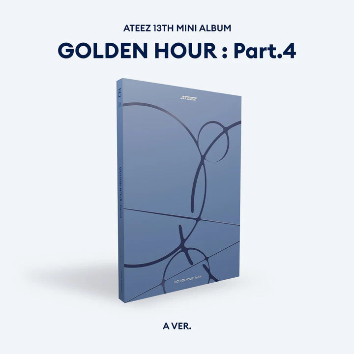 [PRE ORDER] ATEEZ - [GOLDEN HOUR : Part 4] (P.O.B TOKTOQ GIFT)