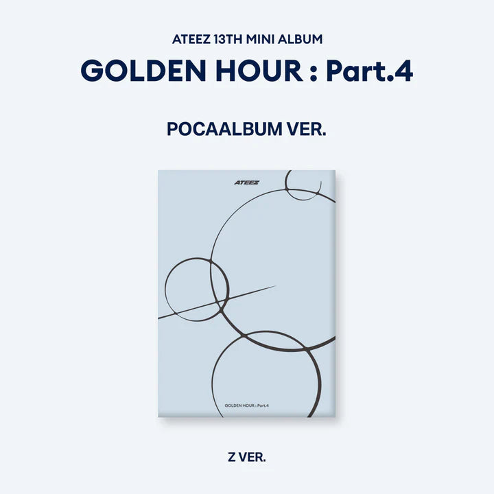 ATEEZ - [GOLDEN HOUR : Part 4] (POCAALBUM Ver.)