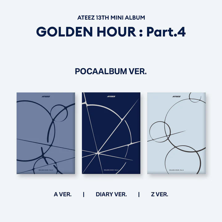 ATEEZ - [GOLDEN HOUR : Part 4] (POCAALBUM Ver.)