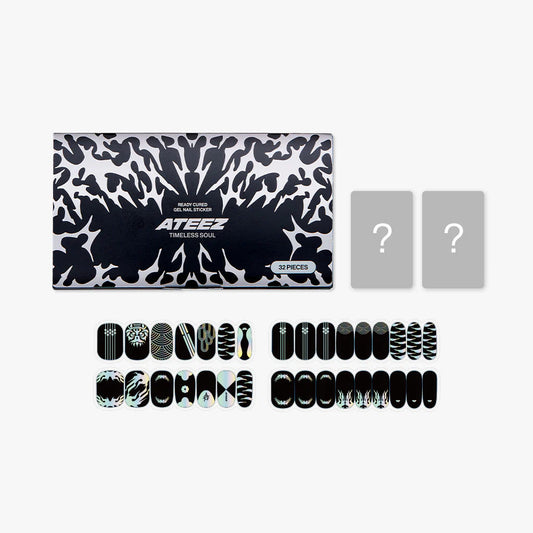 [PRE ORDER] ATEEZ - READY CURED GEL NAIL STICKER : TIMELESS SOUL KAEPJJANG SHOP (캡짱 숍)