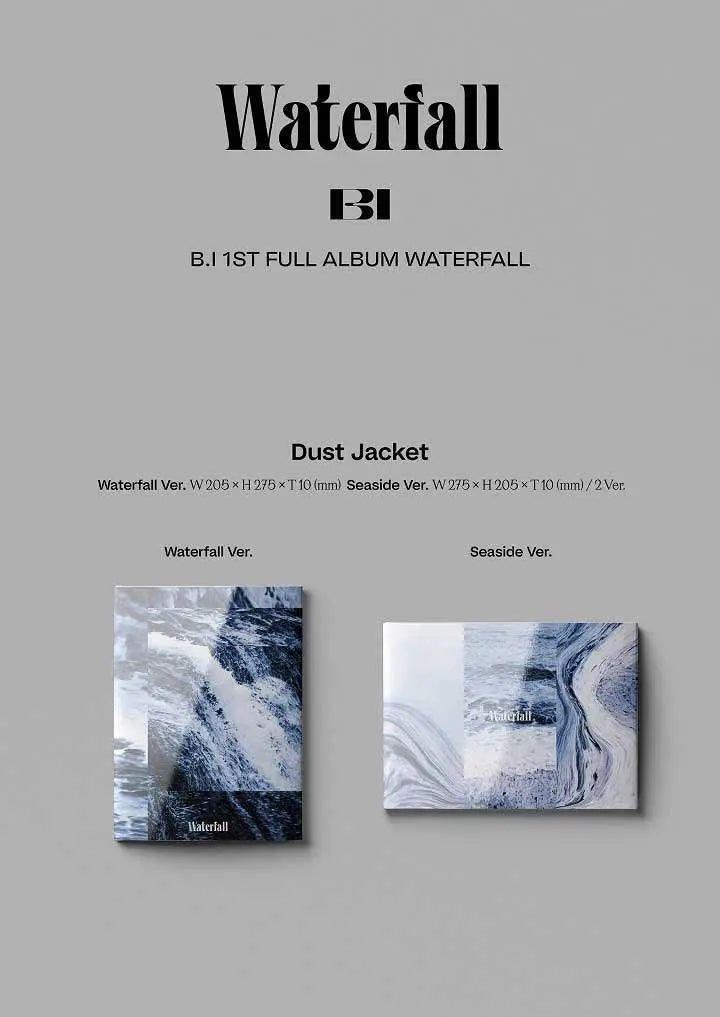 B.I - Album Vol.1 [WATERFALL] (Version WATERFALL) - KAEPJJANG SHOP (캡짱 숍)