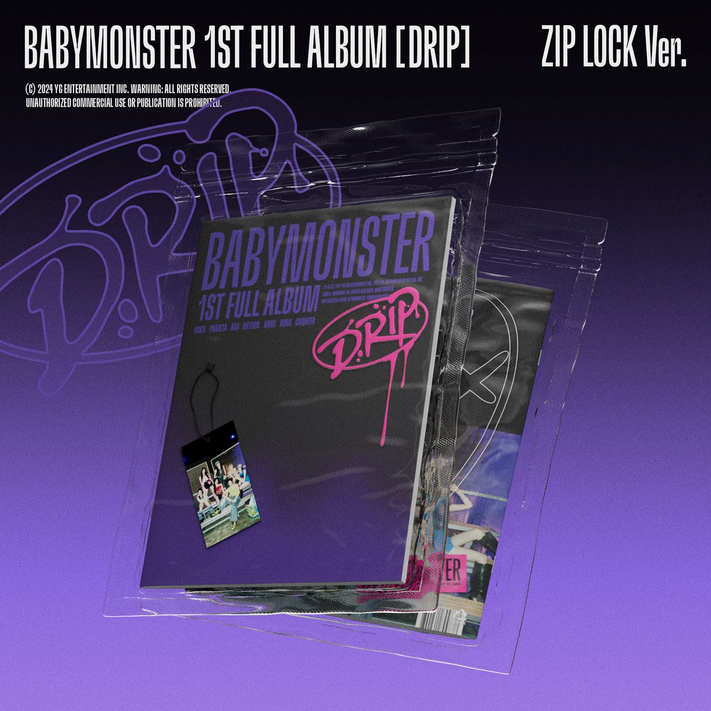 BABYMONSTER - [DRIP] (ZIP LOCK Vers.) 