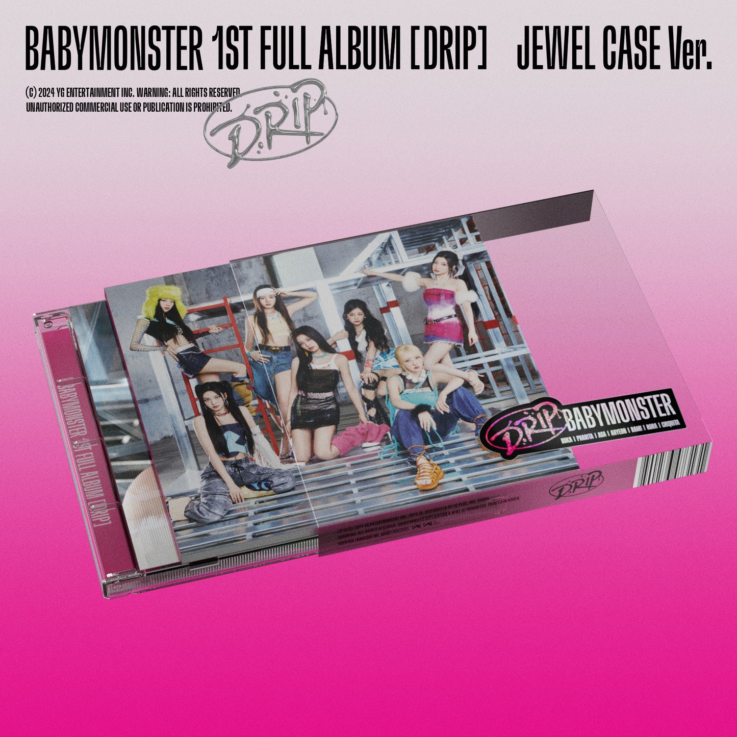 BABYMONSTER - [DRIP] (JEWEL CASE Vers.) 