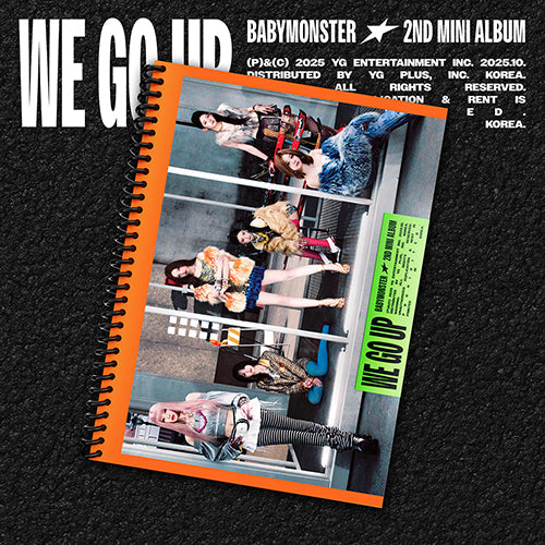 [PRE ORDER] BABYMONSTER -  [WE GO UP]  (WE Ver.) KAEPJJANG SHOP (캡짱 숍)
