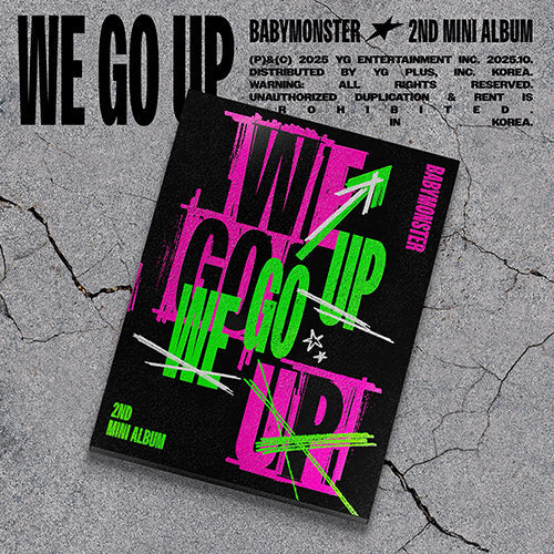 [PRE ORDER] BABYMONSTER -  [WE GO UP]  (UP Ver.) KAEPJJANG SHOP (캡짱 숍)