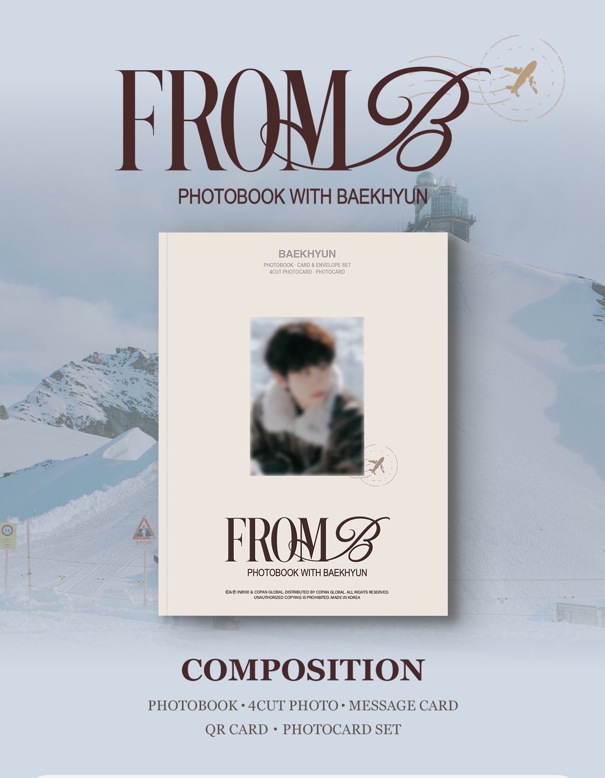 [PRE ORDER] BAEKHYUN - Photobook [FROM B]  (B Ver.)