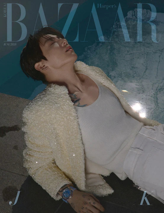 [PRE ORDER] BAZAAR KOREA Magazine (2026 JUNE Issue) (Cover : JUNGKOOK) KAEPJJANG SHOP (캡짱 숍)
