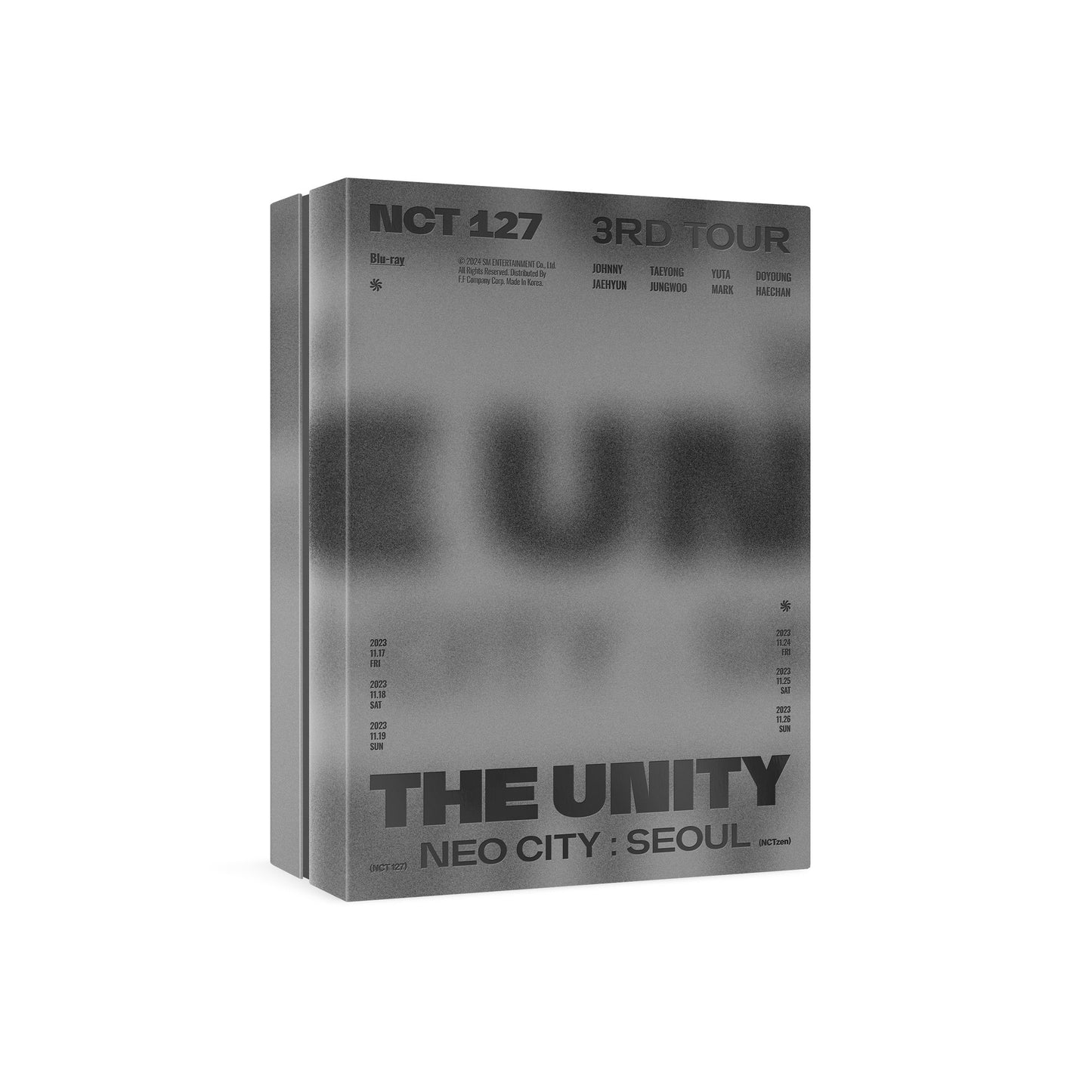 [PRE ORDER] NCT 127 - 3rd TOUR [NEO CITY : SEOUL - THE UNITY : TO THE WORLD] in INCHEON  (BLU-RAY Ver.)