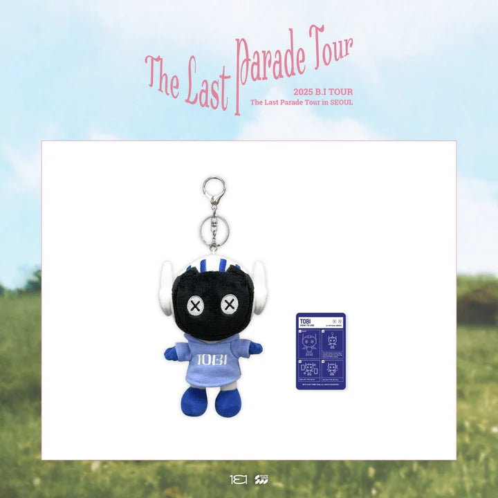 [PRE ORDER] B.I  - [THE LAST PARADE TOUR] in SEOUL (Official MD)  TOBI PLUSH KEYRING KAEPJJANG SHOP (캡짱 숍)
