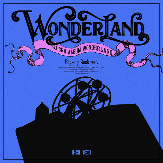 [PRE ORDER] B.I- [WONDERLAND] (Pop-Up Book Ver.) KAEPJJANG SHOP (캡짱 숍)