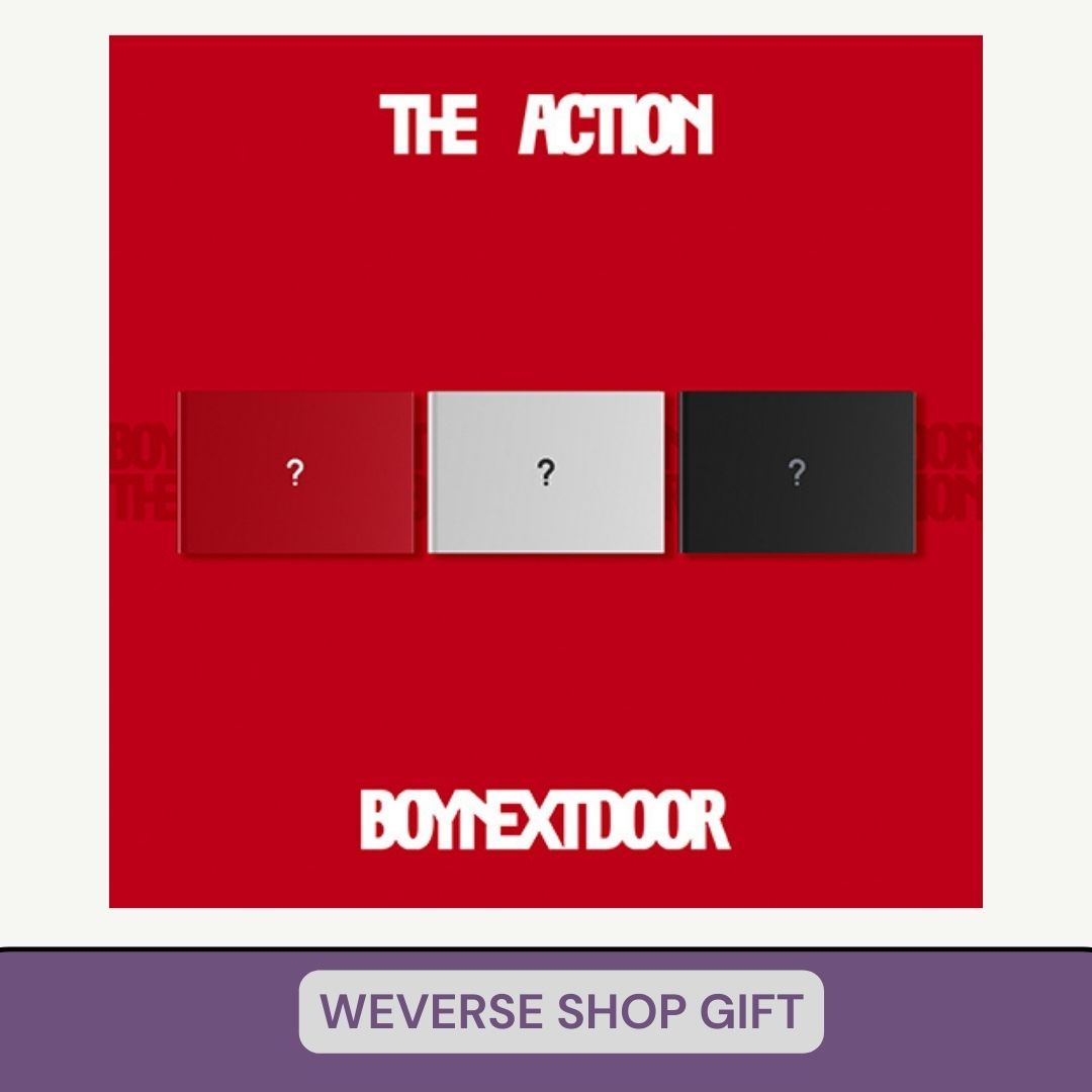 [PRE ORDER] BOYNEXTDOOR -  [THE ACTION]  (POB WEVERSE SHOP) KAEPJJANG SHOP (캡짱 숍)