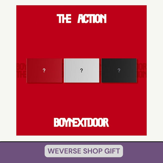 [PRE ORDER] BOYNEXTDOOR -  [THE ACTION]  (POB WEVERSE SHOP) KAEPJJANG SHOP (캡짱 숍)