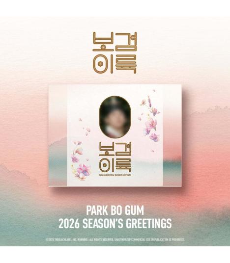 [PRE ORDER] PARK BOGUM - 2026 SEASON’S GREETINGS KAEPJJANG SHOP (캡짱 숍)