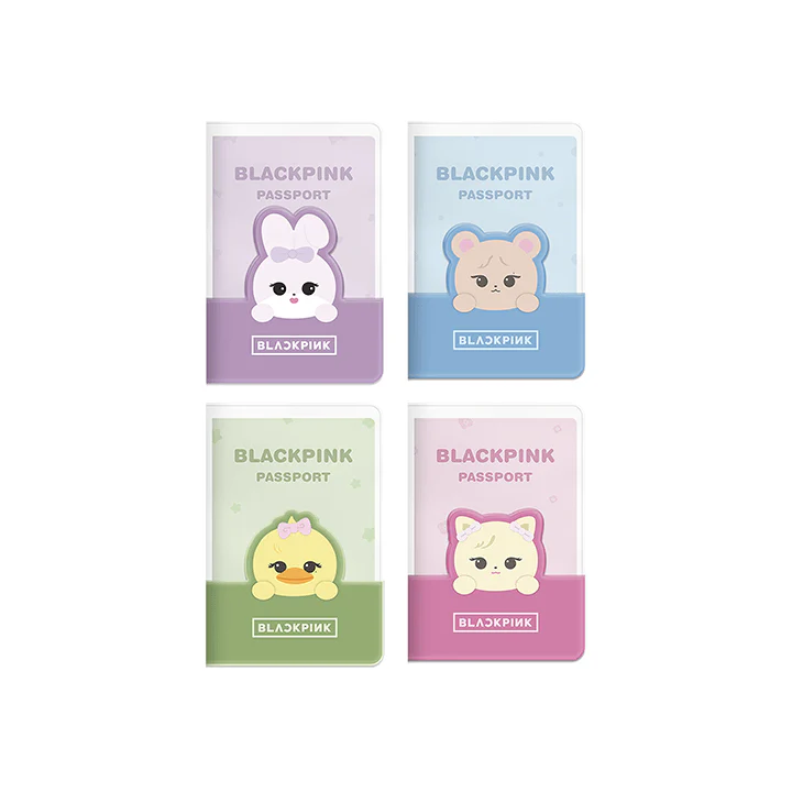 [PRE ORDER] BLACKPINK- [JUMP] POP UP (OFFICIAL MD) PASSPORT CUSTOM KIT KAEPJJANG SHOP (캡짱 숍)