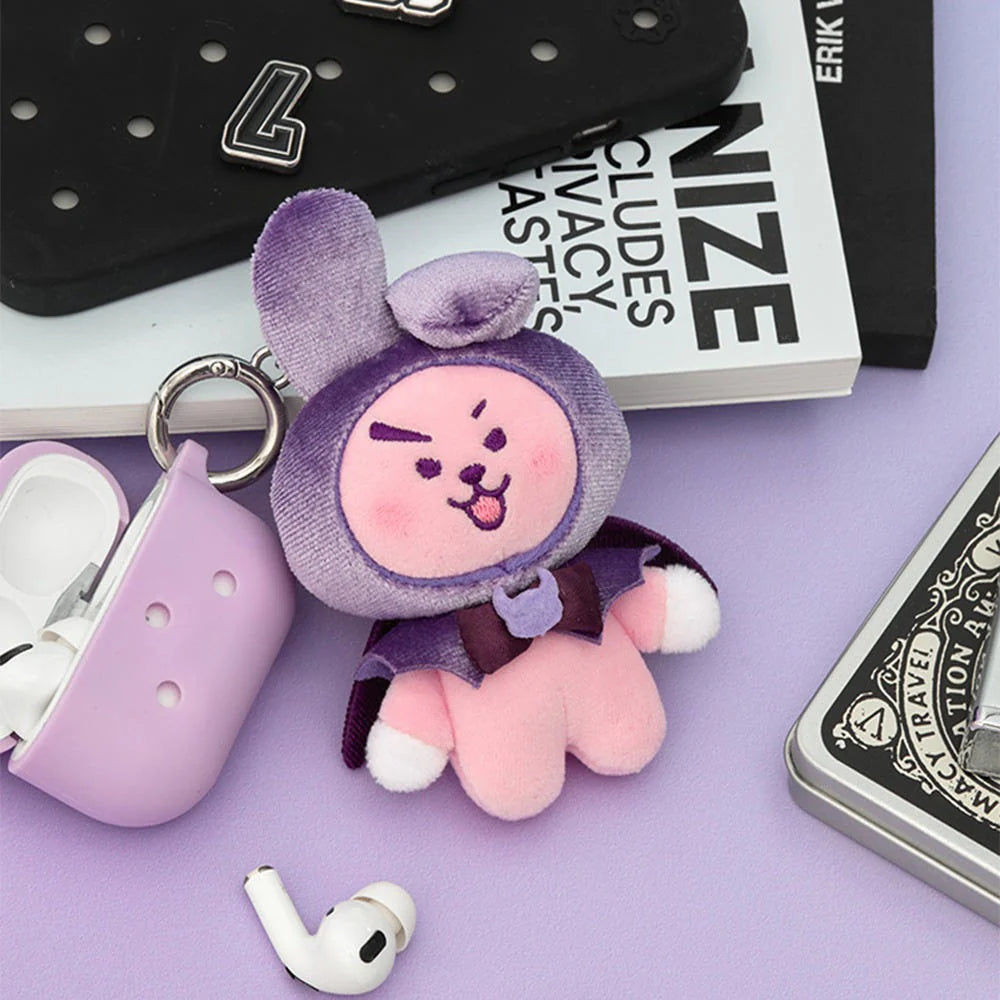 [SUR DEMANDE] BT21 - [ANGEL & VILLAIN] VILLAIN PLUSH KEYRING