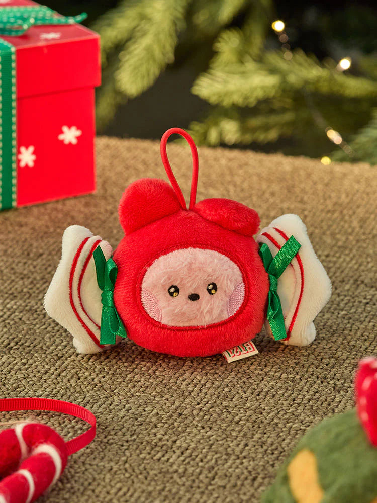 [SUR DEMANDE] BT21 - [MINI MININI PETIT HOLIDAY] ORNAMENT DOLL KEYRING