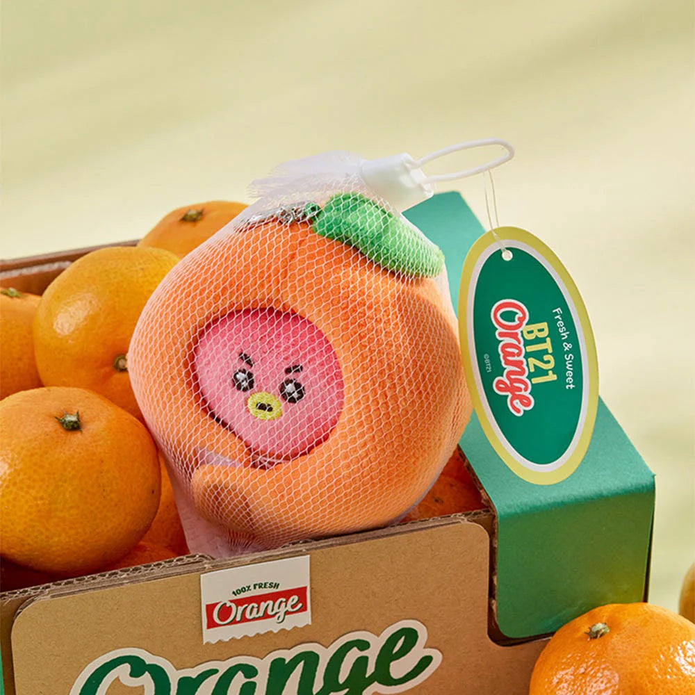 [SUR DEMANDE] BT21 - [ORANGE PARTY] BABY DOLL KEYRING