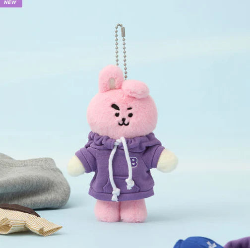 [PRE ORDER] BT21 - [PETIT CLOSET] PLUSH DOLL KEYRING