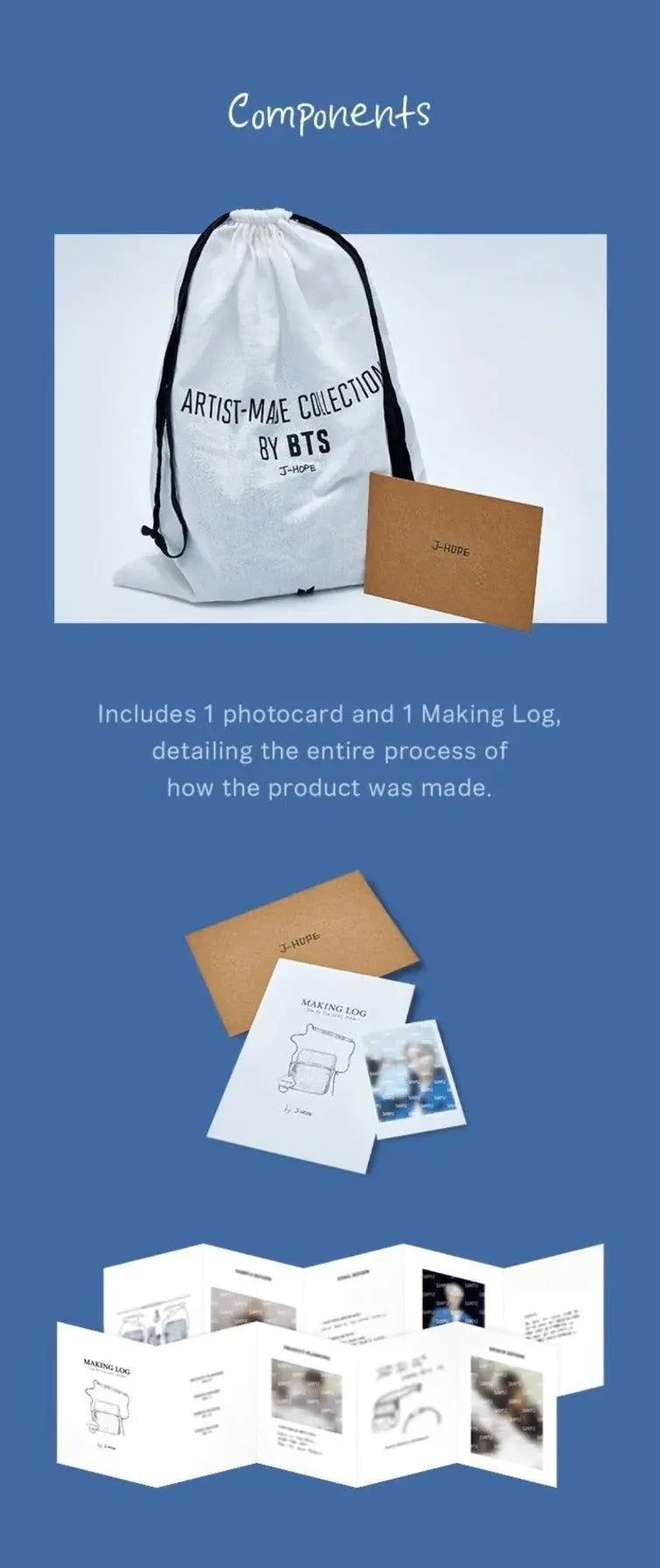 BTS J-HOPE ホビ サバサ アーティストメイド j-hope Side By Side MINI BAG サバサ ARTIST MADE COLLECTION