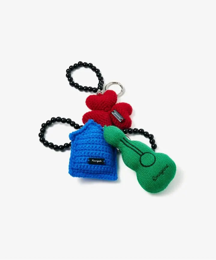 BTS JIN - [HAPPY POP-UP : RUNNING WILD TO HAPPINESS] (Official MD)  PLUSH KEYRING KAEPJJANG SHOP (캡짱 숍)