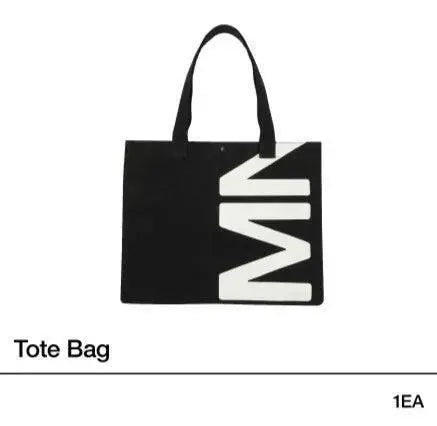 [PRE ORDER] BTS - MONOCHROME (MNCR) POP-UP (Official MD) / TOTE BAG - KAEPJJANG SHOP (캡짱 숍)