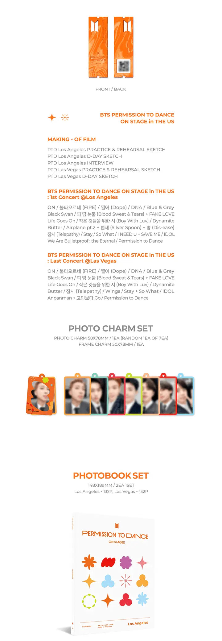 [RESTOCK] BTS - PERMISSION TO DANCE ON STAGE in THE US - KAEPJJANG SHOP (캡짱 숍)