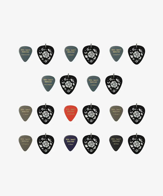 BTS SUGAㅣAGUST [D TOUR D-DAY OFFICIAL MD] : Guitar Pick Set (D-DAY Tour) - KAEPJJANG SHOP (캡짱 숍)